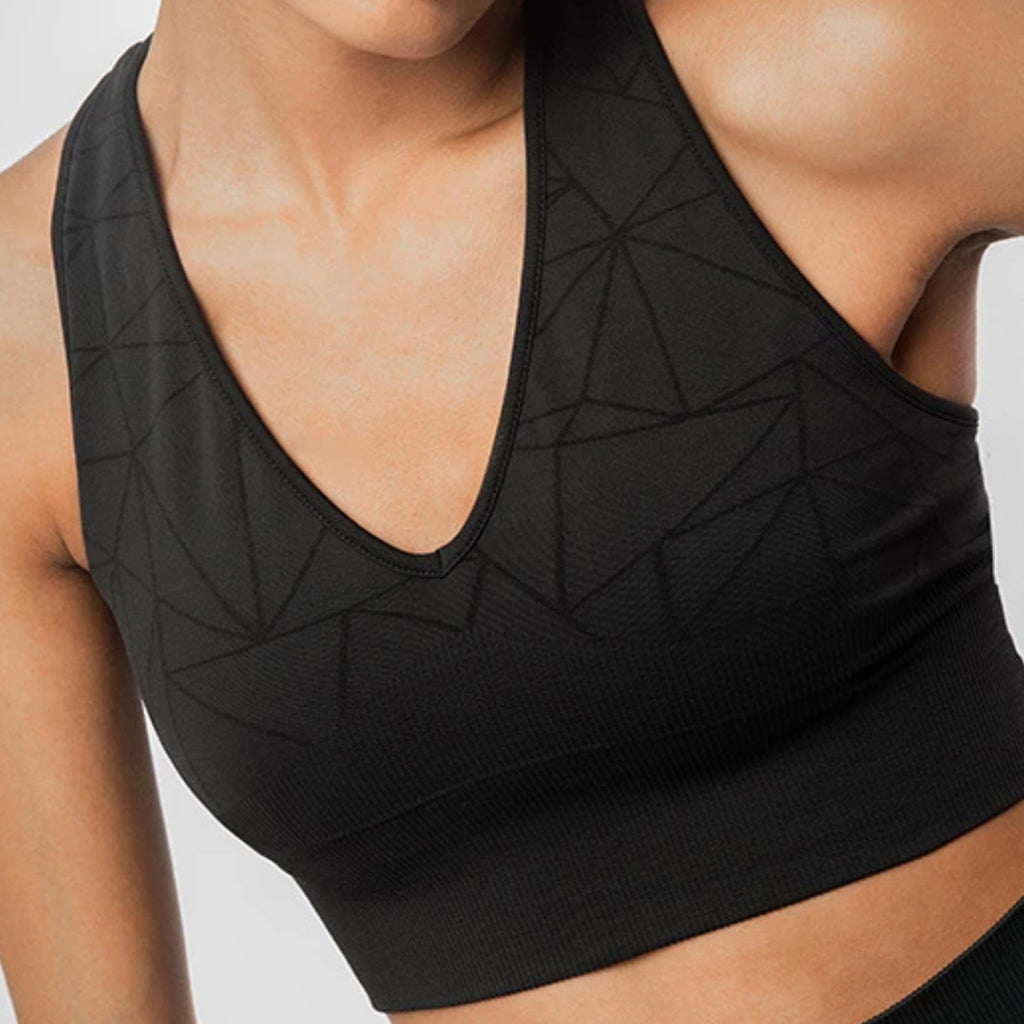 Breathe Sports Bra | Charcoal
