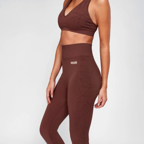 Breathe Sports Bra | Root Beer